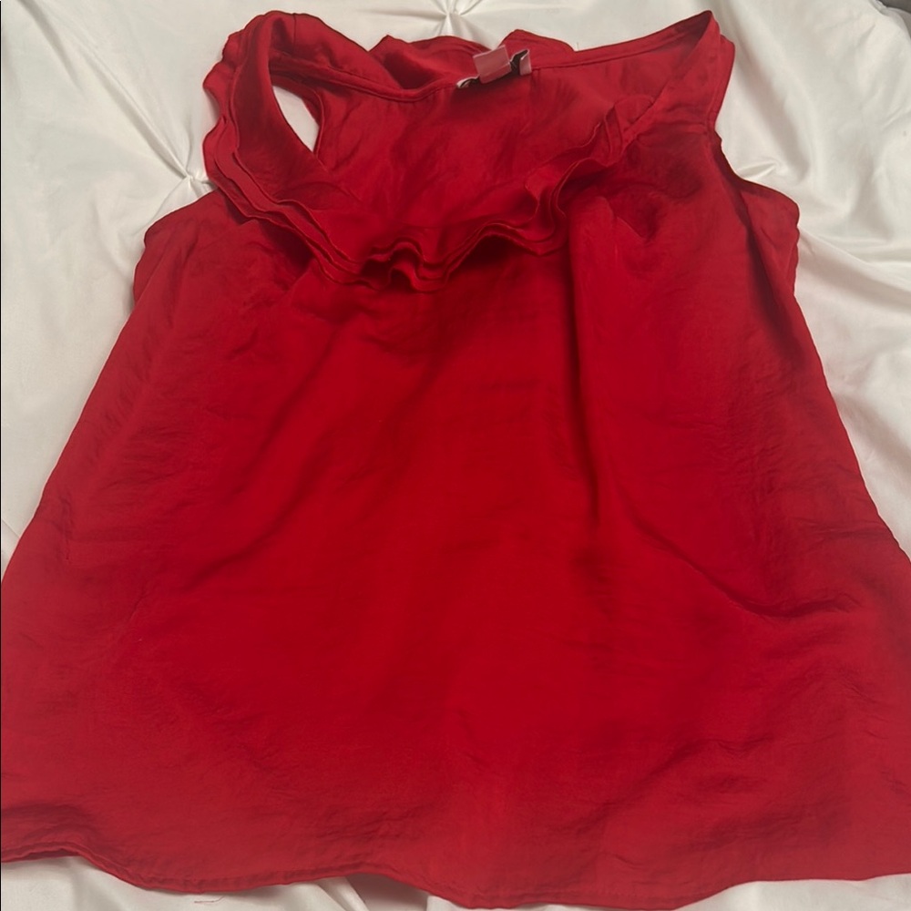 Elegant Red Women's Top 💥